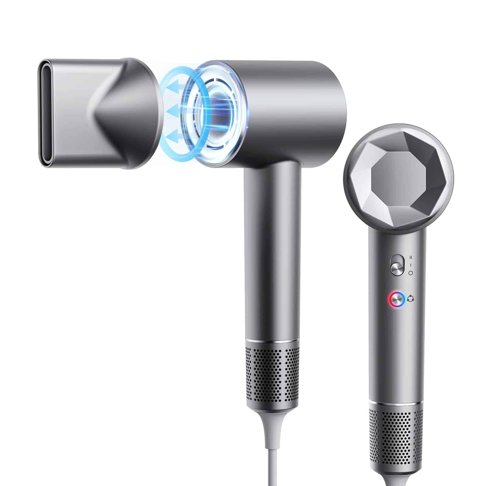 Secador de Pelo VTT, 130000 RPM Secador de Alta Velocidad