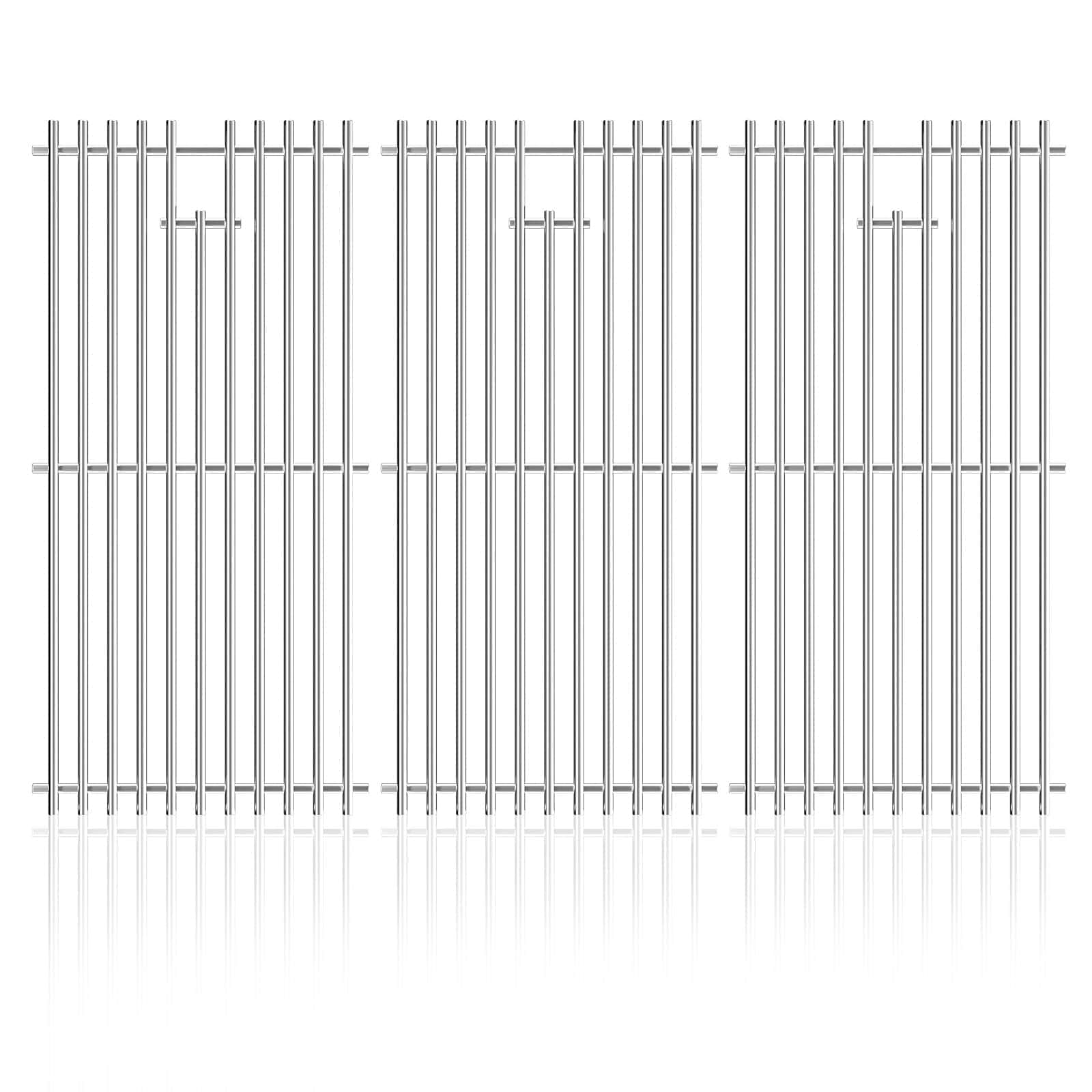 jkxoo 16 15/16" Rejillas de Parrilla de Acero Inoxidable de