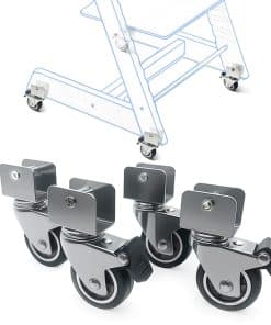 Ruedas Heavy-Duty de 4-Pack Compatible con la Trona Stokke