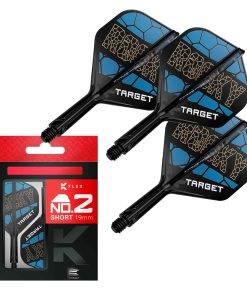 TARGET Darts Josh Rock K Flex Flights and -Azul