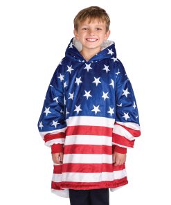 Manta con capucha Bare Home Sherpa Fleece - Manta Wearable