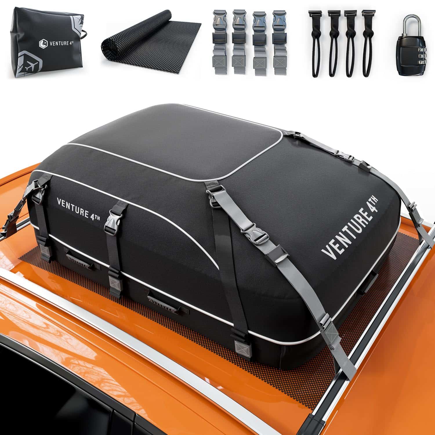 Porta equipajes para techo VENTURE 4TH - 21 pies cúbicos