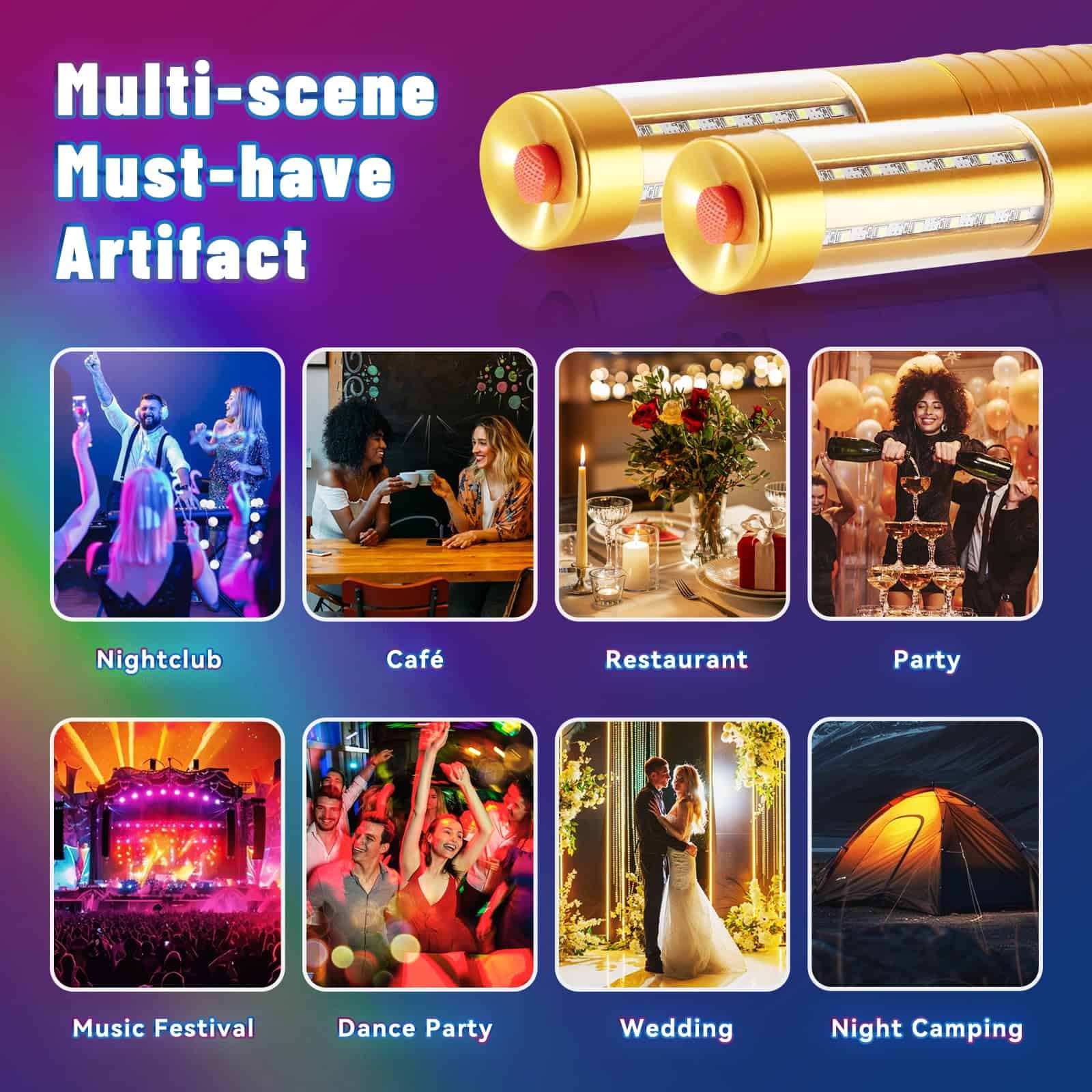 Luces de Botella para Servicio Botella, Chisperos - Imagen 7