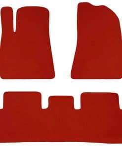 Tapetes para Piso de Automóvil para Tesla Model 3 -Rojo