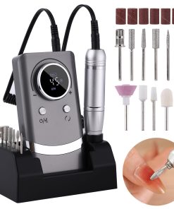 Máquina de Taladro de Uñas Eléctrico -Gris