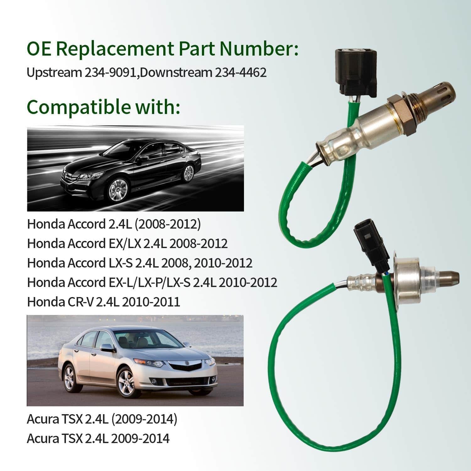 234-9091 234-4462 Sensor de Oxígeno de Reemplazo Arriba y - Imagen 3