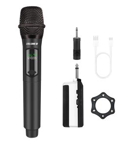 Micrófono inalámbrico Talomen, micrófono de karaoke