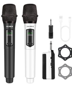 Micrófonos inalámbricos Talomen, micrófono de karaoke