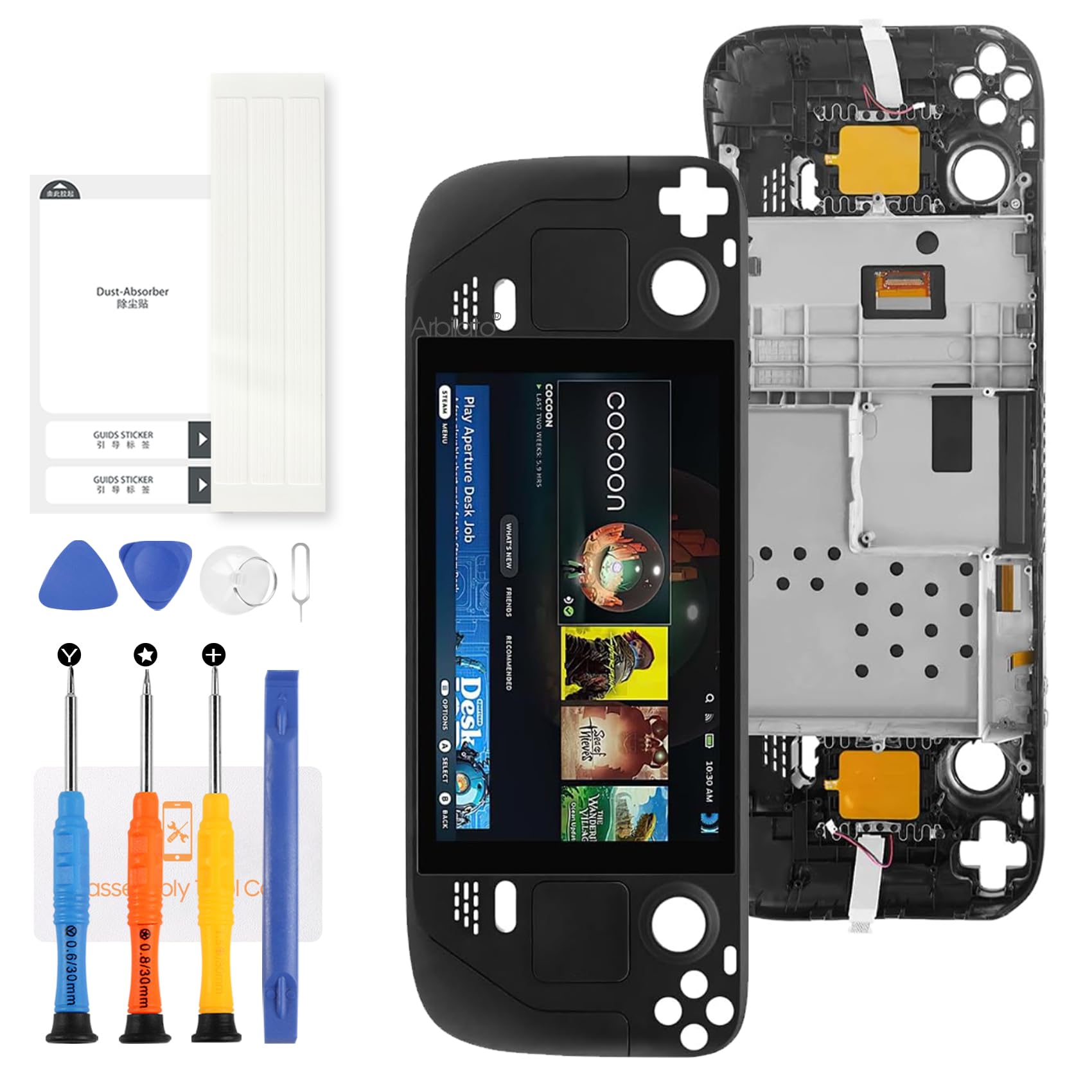 Pantalla de reemplazo de pantalla para Steam Deck LCD