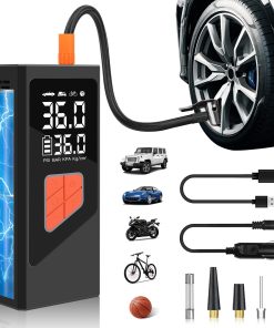 Inflador de neumáticos portátil KanYool, Compresor de aire