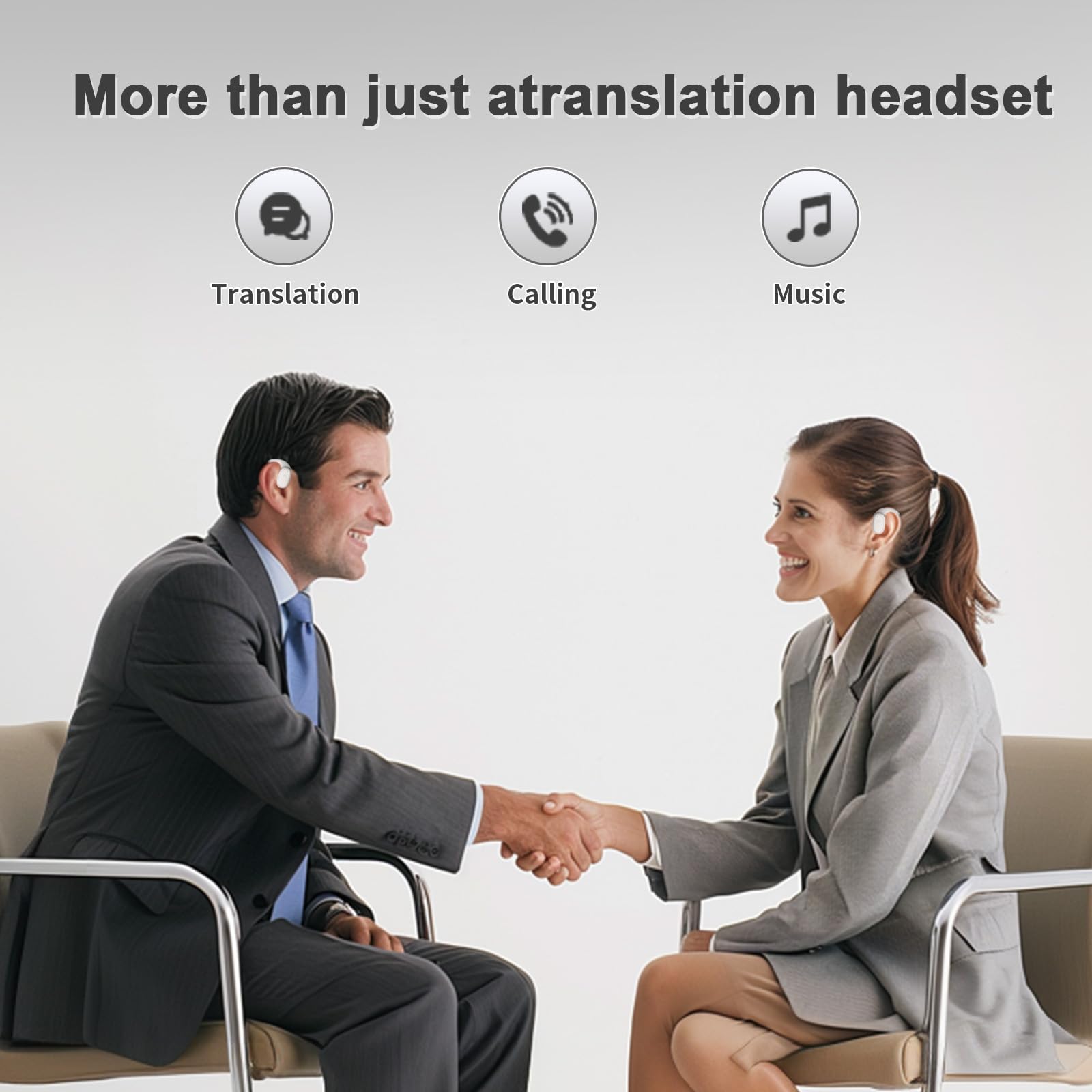 Auriculares de traducción en tiempo real, 3 en 1 - Imagen 5