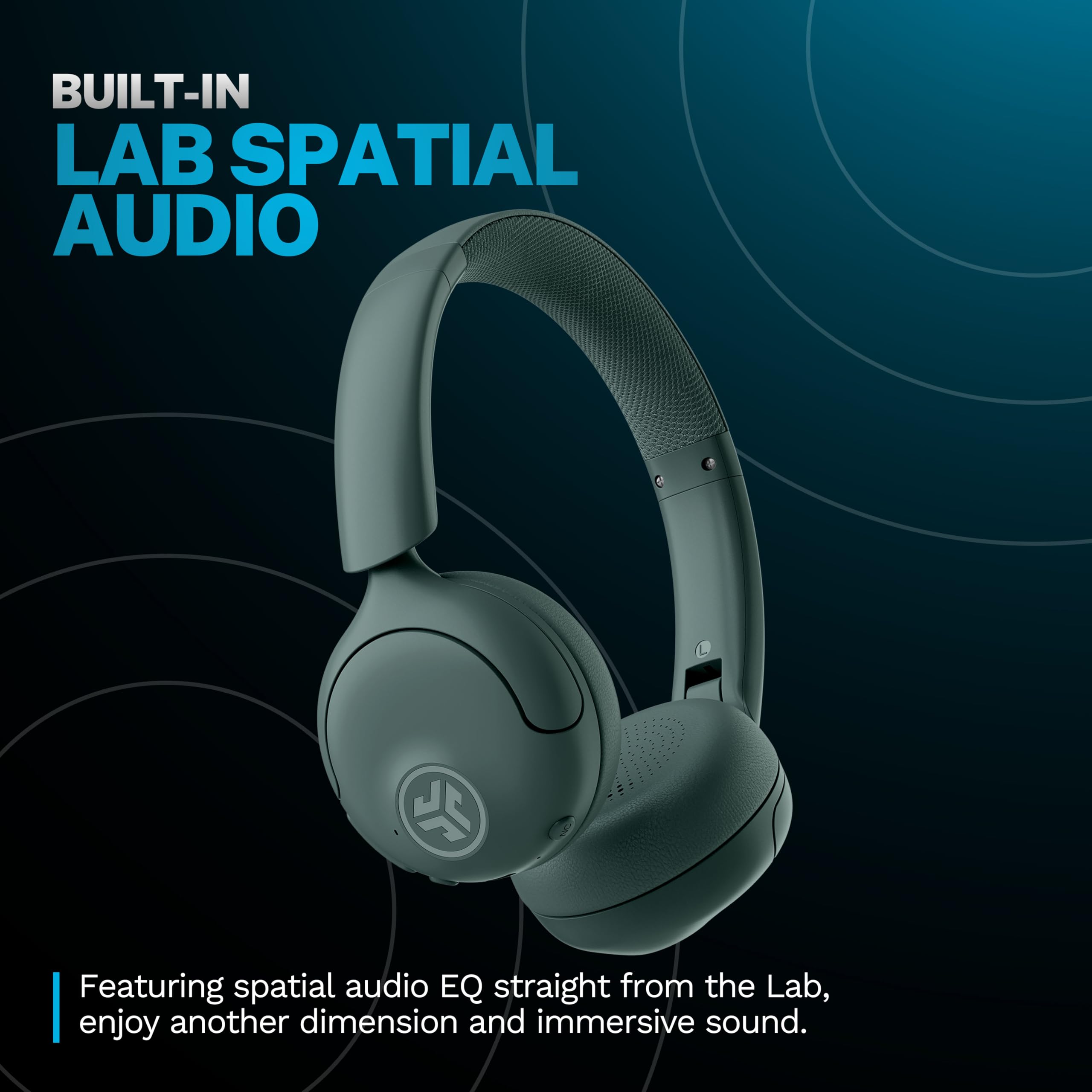 Audífonos Inalámbricos JLab Go Lux ANC, Salvia, Cancelación - Imagen 4