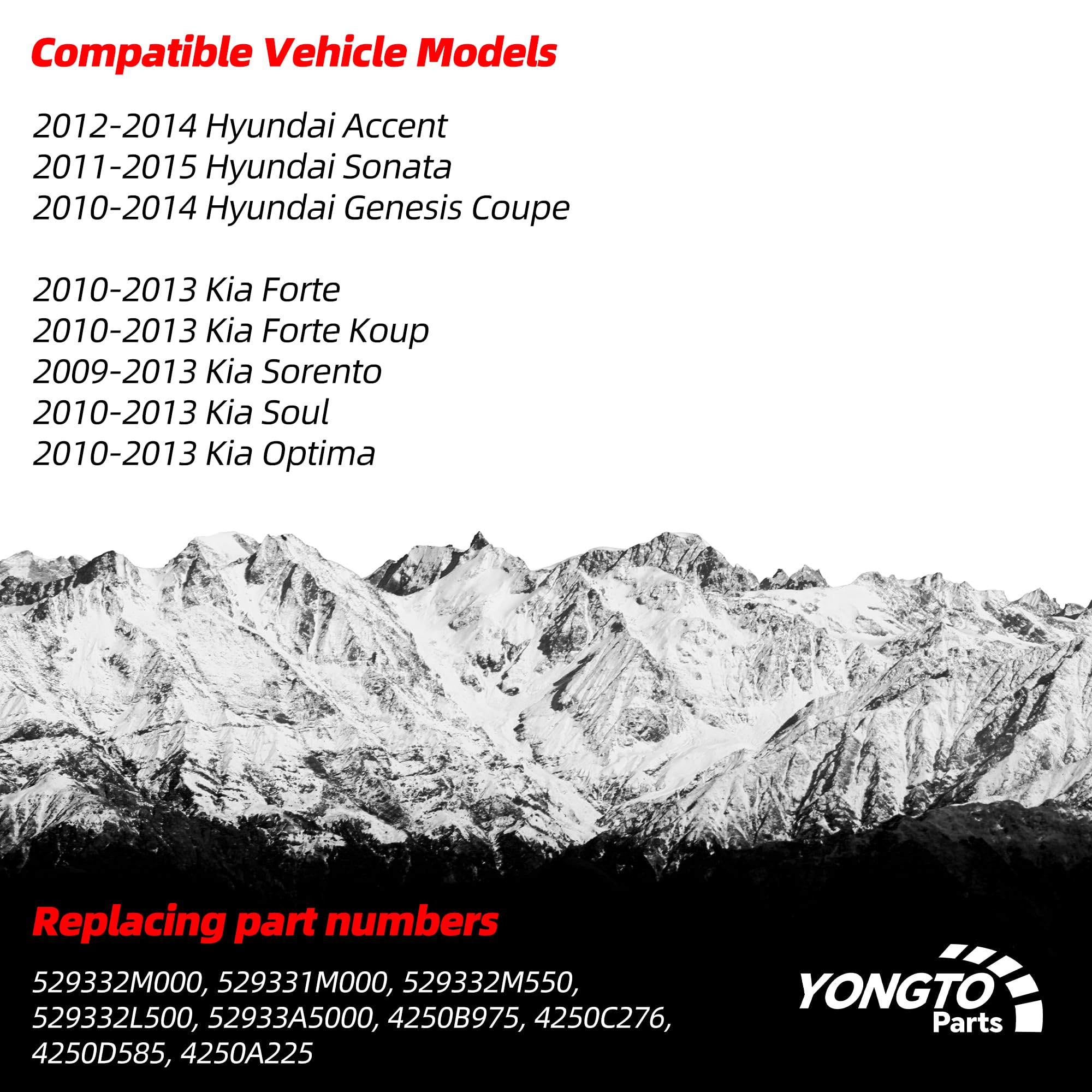 Sensor TPMS Yongtoparts 529332M000 Compatible con Hyundai - Imagen 3