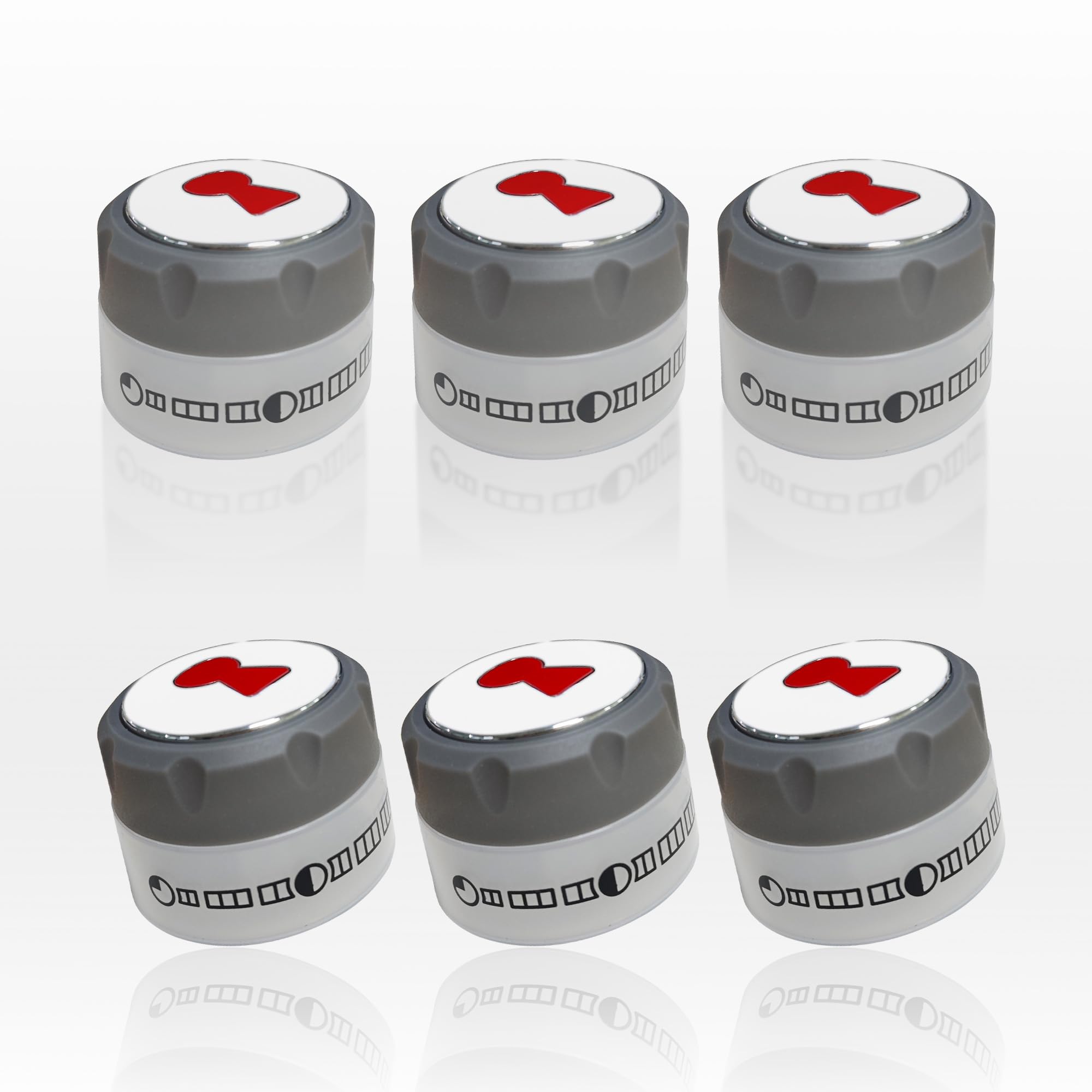 Perillas de control iluminadas para parrilla a gas RKJFHIUR