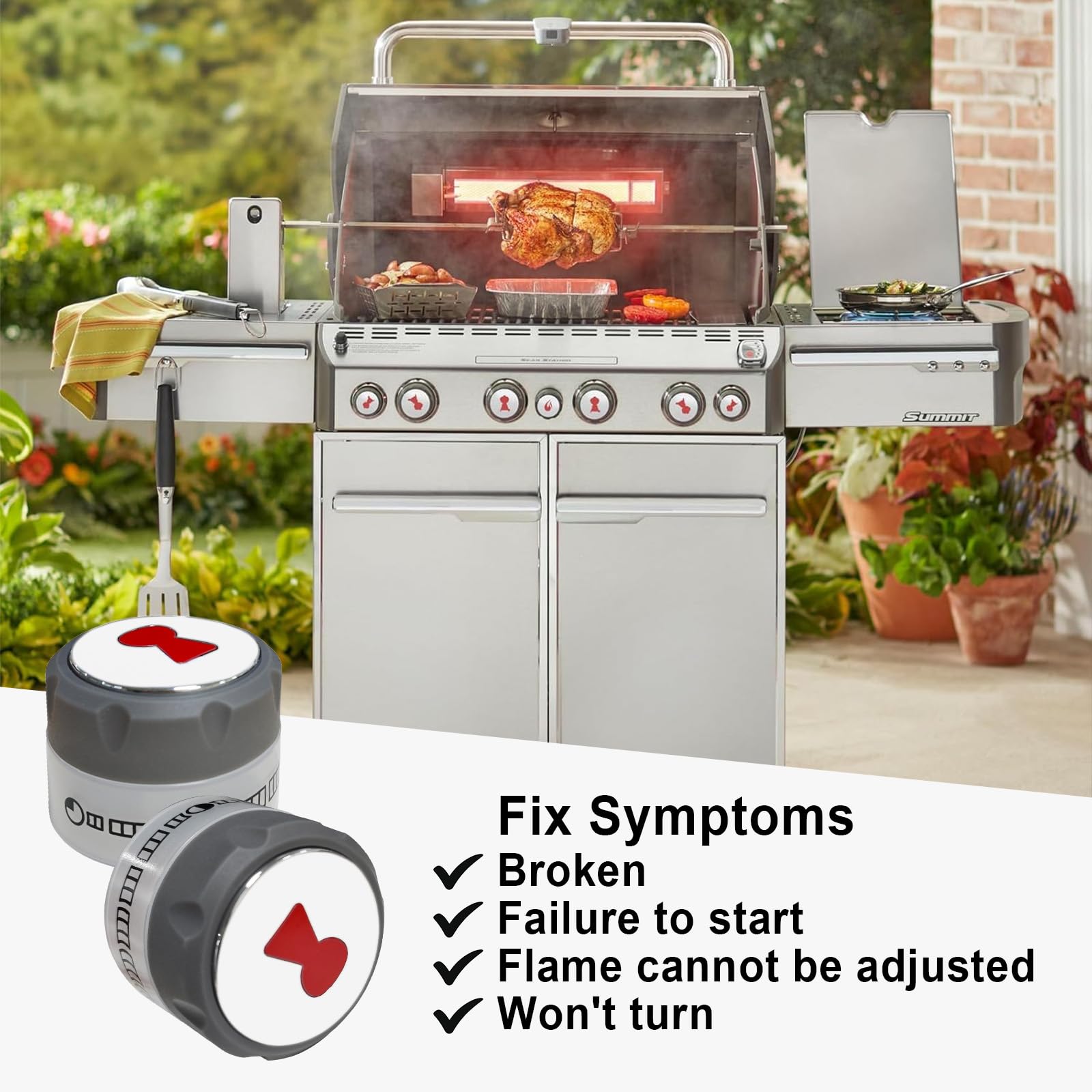 Perillas de control iluminadas RKJFHIUR Upgraded 91538 para - Imagen 4