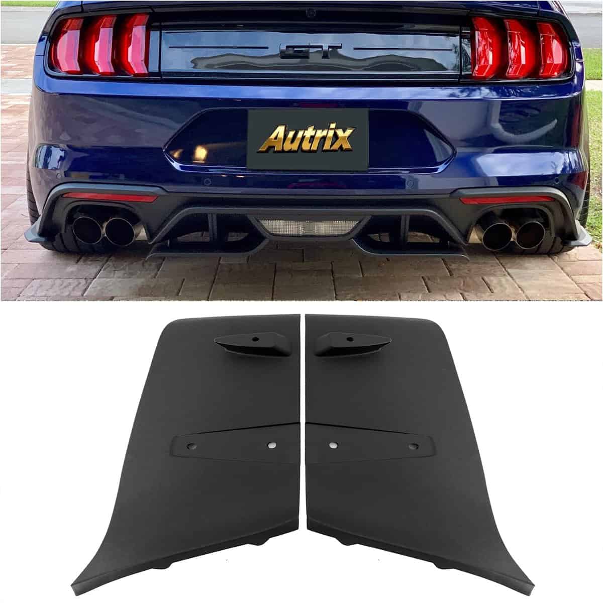 Difusor de Parachoques Trasero Autrix para Ford Mustang GT