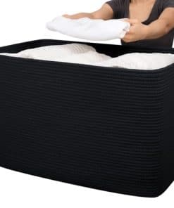 Cesta de Almacenamiento de Cuerda de Algodón XXXLarge