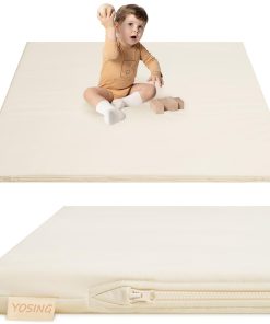 Tapete de Juego Acolchado YOSING para Bebé, Tapete de Juego