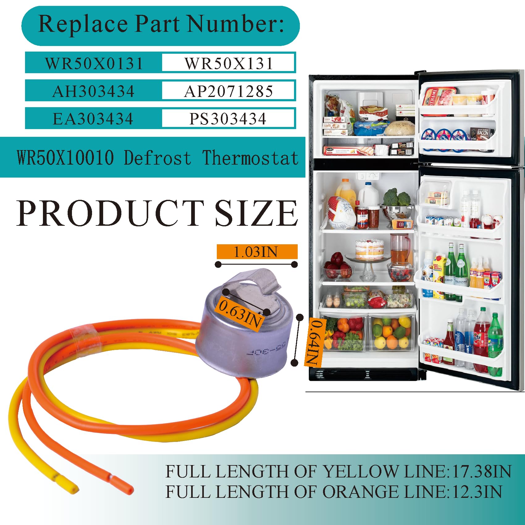 Termostato de descongelación WR50X10010 actualizado - Imagen 4