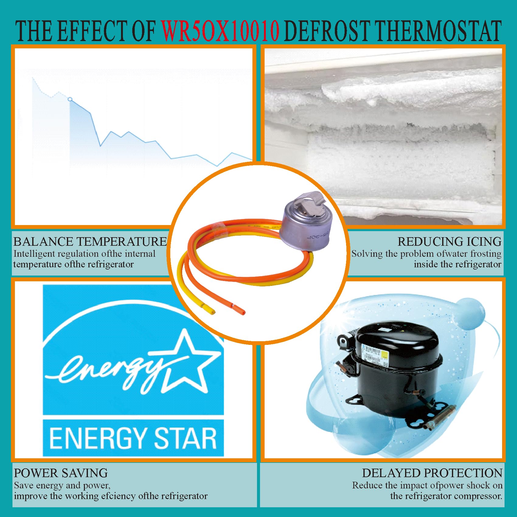 Termostato de descongelación WR50X10010 actualizado - Imagen 5