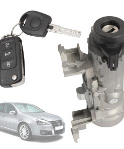 Cilindro de cerradura de encendido 1K0905851B con llave de