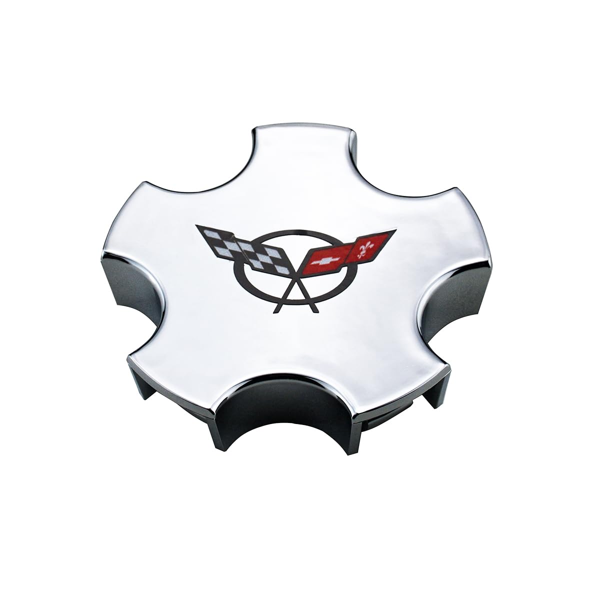 Conjunto de 4 Tapas de Rueda Bandera C5 para Corvette Z06 - Imagen 6