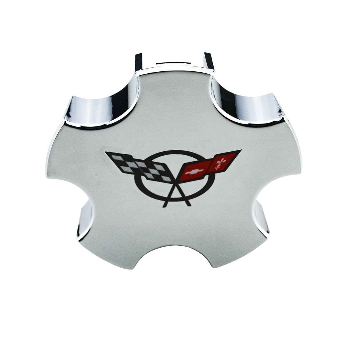 Conjunto de 4 Tapas de Rueda Bandera C5 para Corvette Z06 - Imagen 3