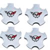 Conjunto de 4 Tapas de Rueda Bandera C5 para Corvette Z06
