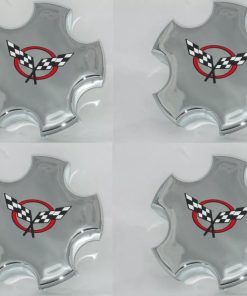 Paquete de 4 tapas de rueda de bandera C5 para Corvette Z06