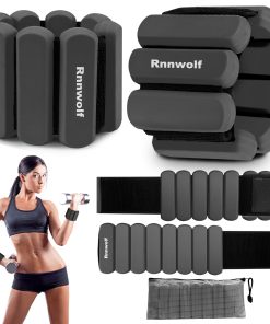 Pesas Ajustables para Muñecas y Tobillos -Negro