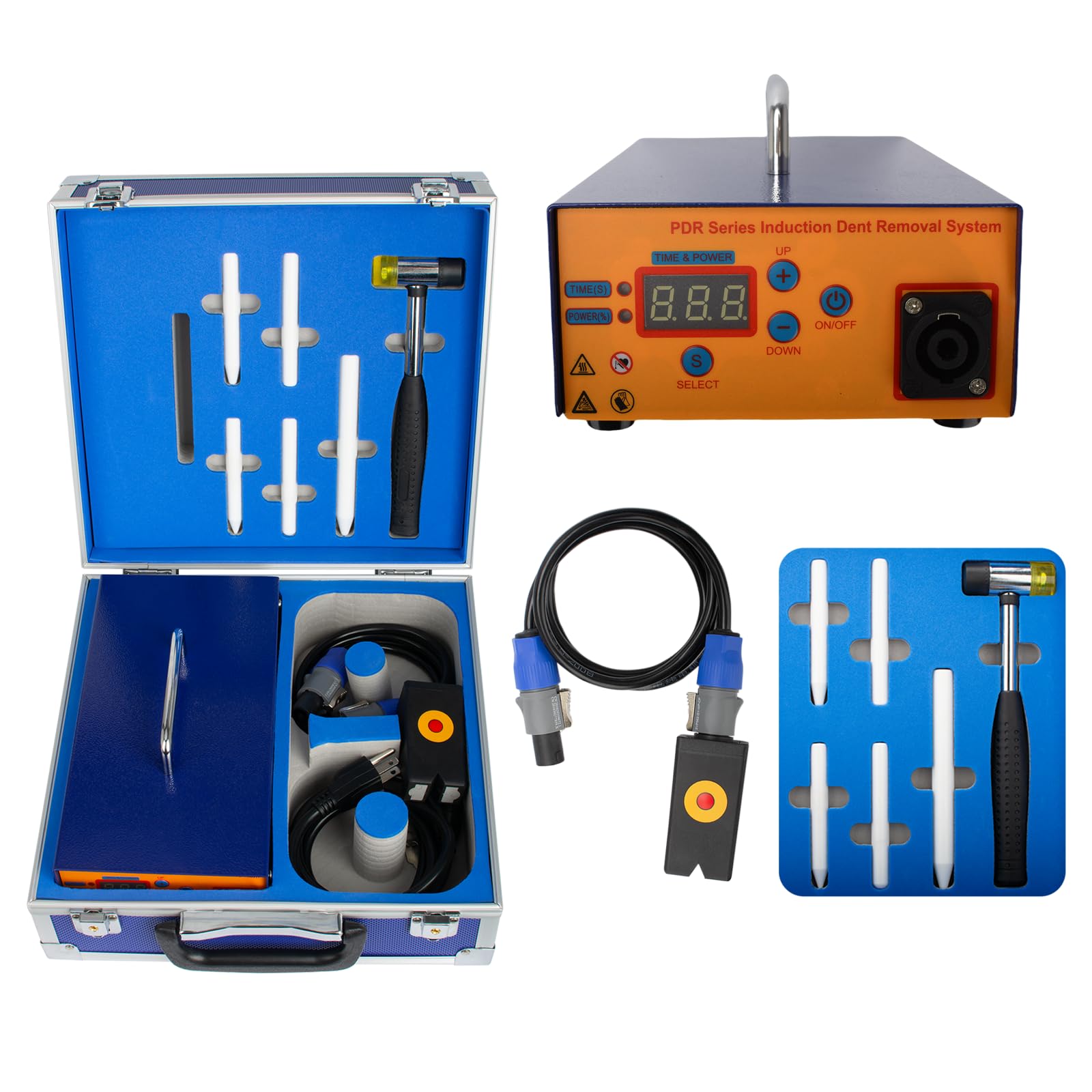 Kit de máquina de calentador de inducción portátil de - Imagen 9