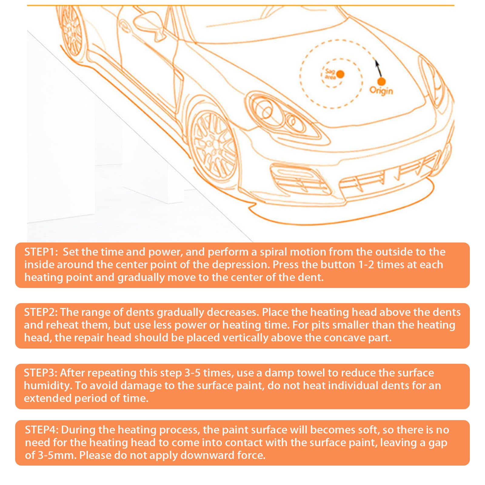 Kit de máquina de calentador de inducción portátil de - Imagen 8