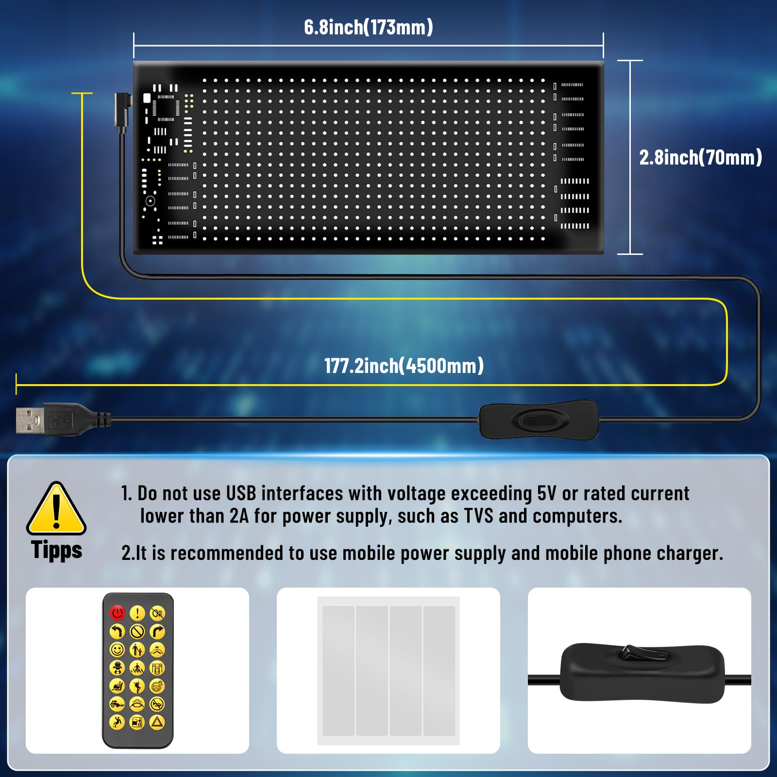 Letrero Led Programable, Brillante Letreros LED - Imagen 8