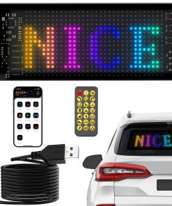 Letrero Led Programable, Brillante Letreros LED