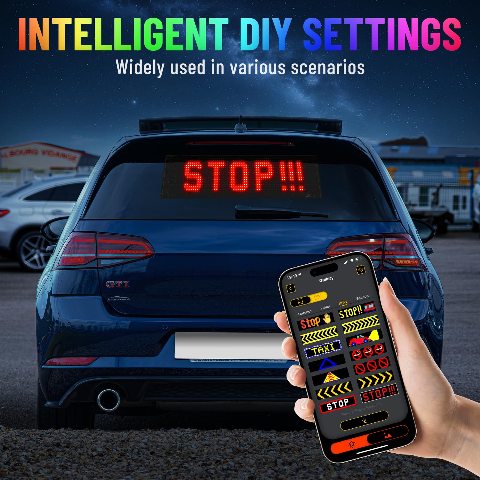 Letrero Led Programable, Brillante Letreros LED - Imagen 6