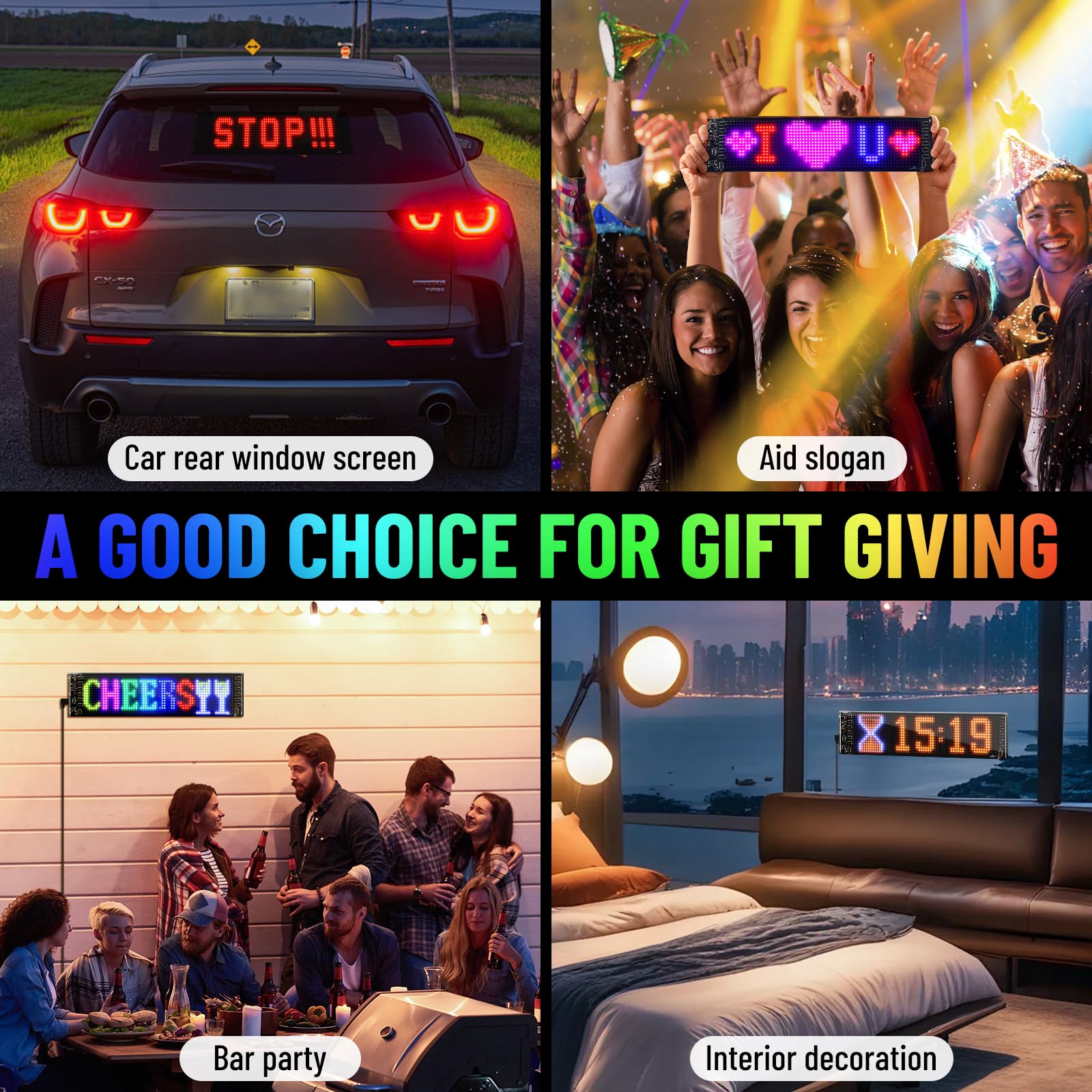 Letrero Led Programable, Brillante Letreros LED - Imagen 3