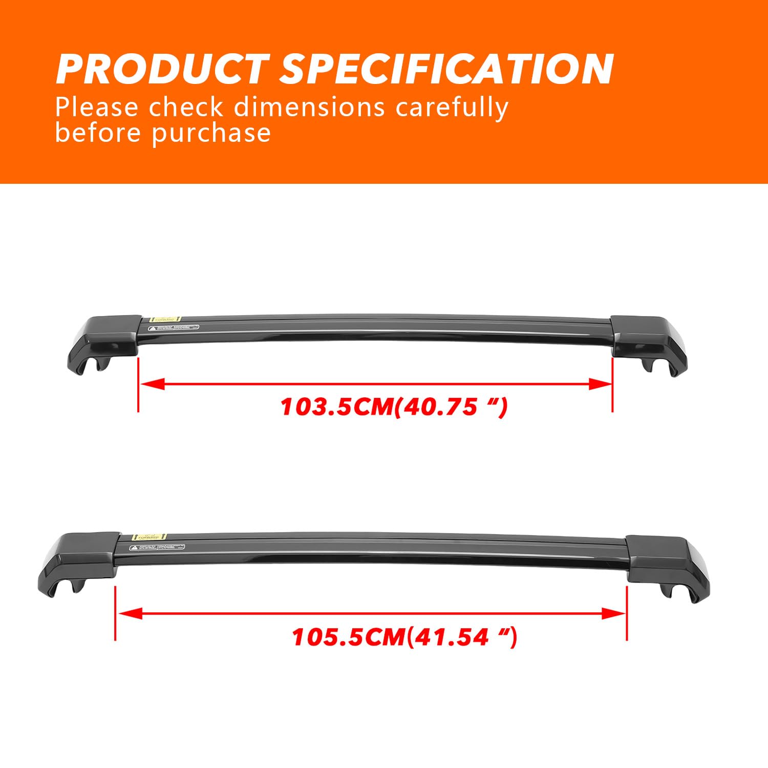 Barras transversales de techo para Toyota Land Cruiser - Imagen 6