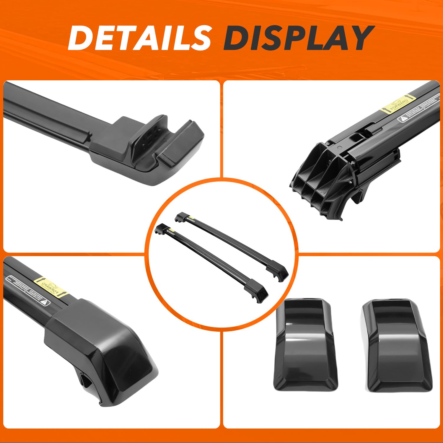 Barras transversales de techo para Toyota Land Cruiser - Imagen 8