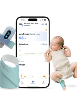 Babytone Baby Sleep Sock Monitor, Seguimiento de Ritmo