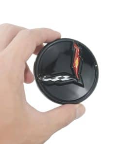 1Pc Centro de tapacubos 2014+ Corvette Stingray C7 con