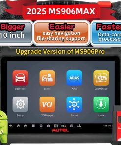 Autel MaxiSys MS906MAX 2025, Mucho Mejor Que MS906 Pro,
