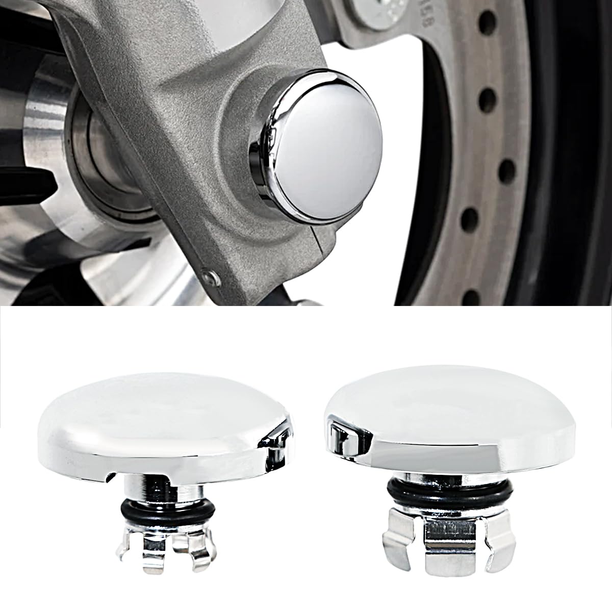 Tapa de Muelle Delantero para Motocicleta Compatible con