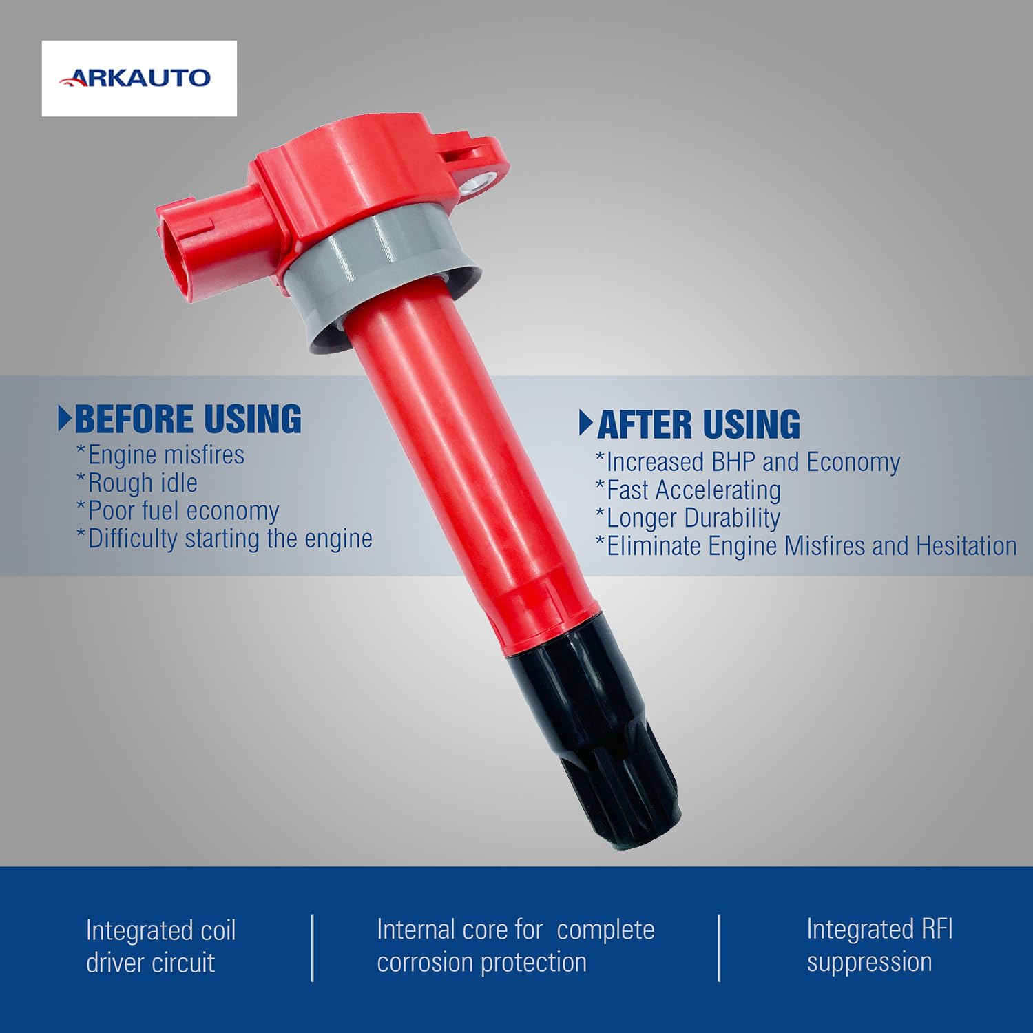 Conjunto de 6 bobinas de encendido ARKAUTO Performance - Imagen 4