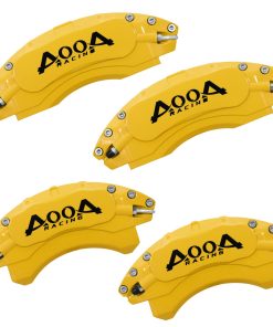 Cubiertas de Pinza de Freno AOOA Amarillo Con Logo Negro