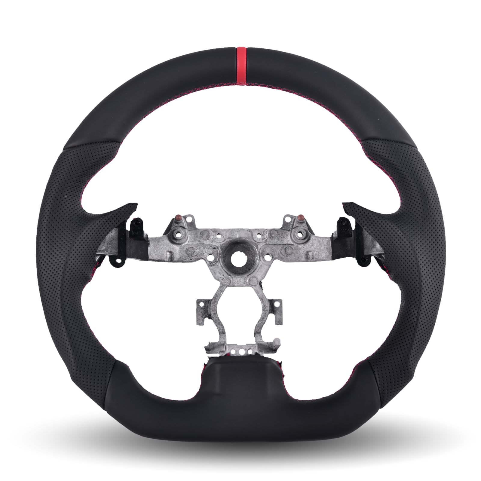 Volante de cuero completo LFEVOCSI para Infiniti G37 G37X