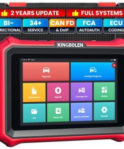 Escáner de Coche KINGBOLEN K8 Elite Full Systems, Escáner