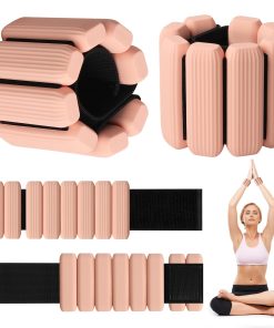 Pesas de Muñeca Ajustables para Mujeres y -Rosas Carnosas