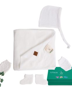 Juego de regalo de manta suave para bebé Little Dedi -