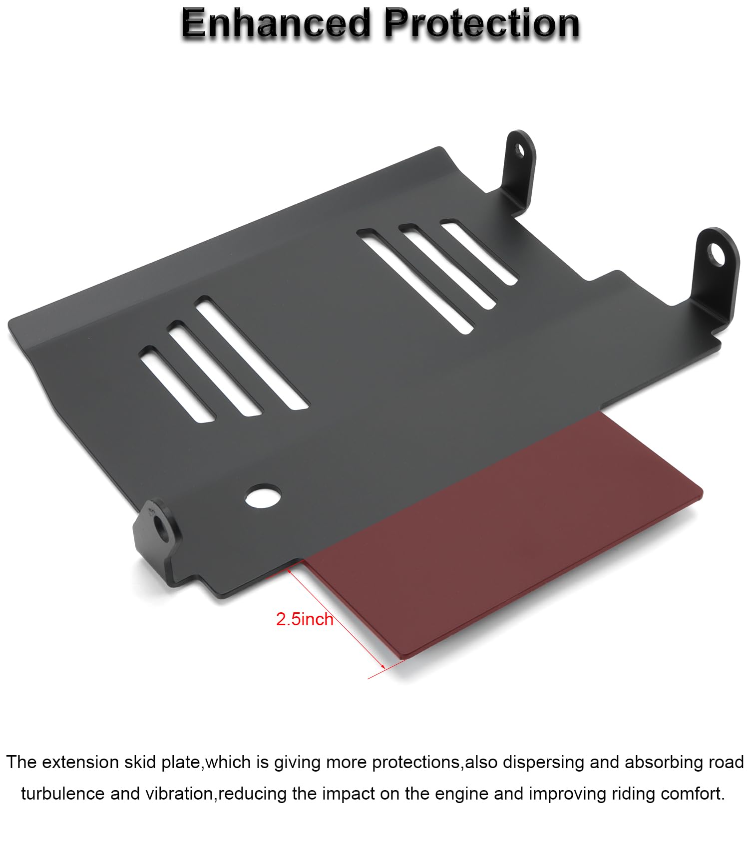 Skid Plate Extendido Protector Inferior del Motor Ajuste - Imagen 5