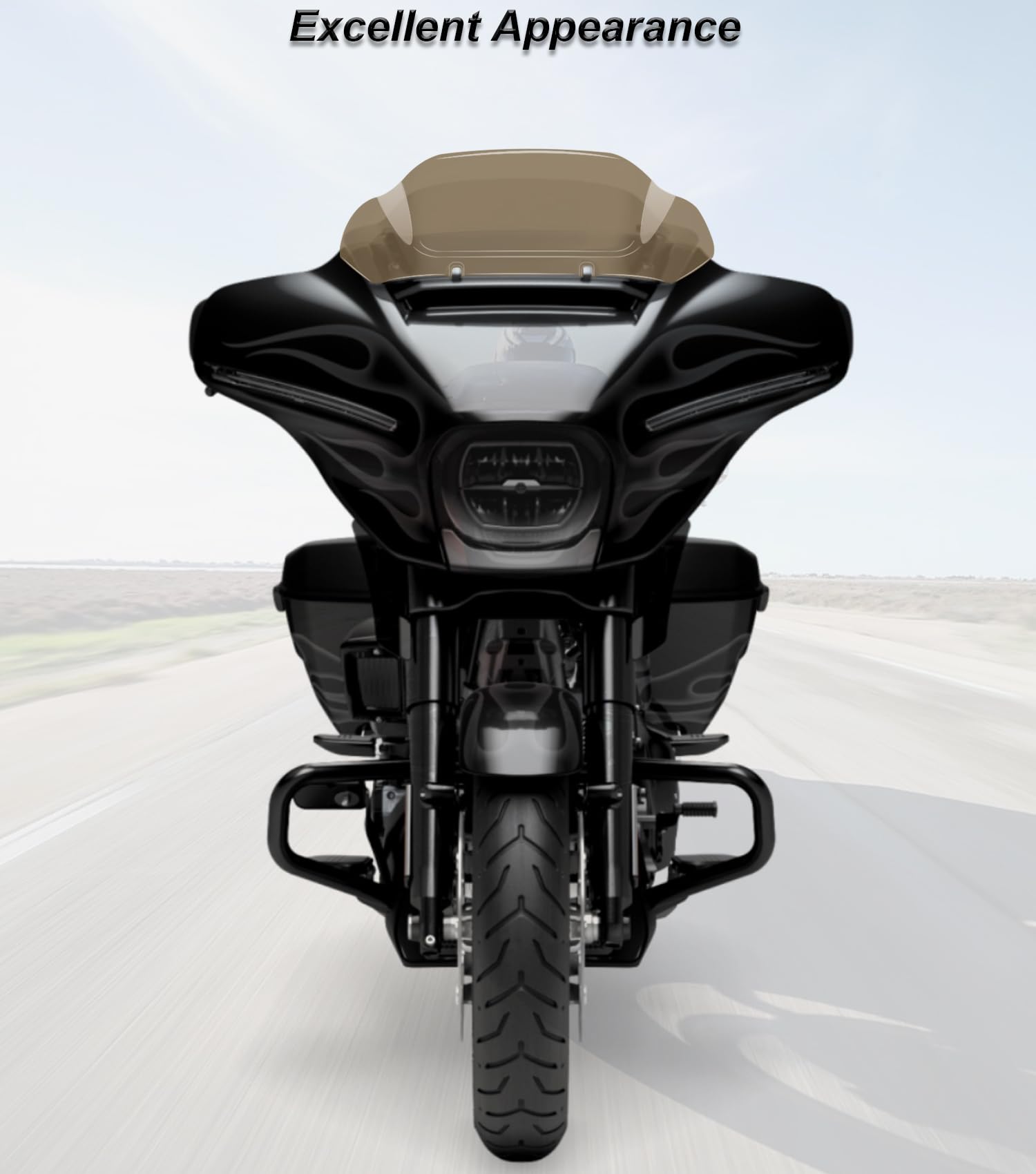 Parabrisas de Onda de 8" para Harley Davidson Touring CVO - Imagen 7